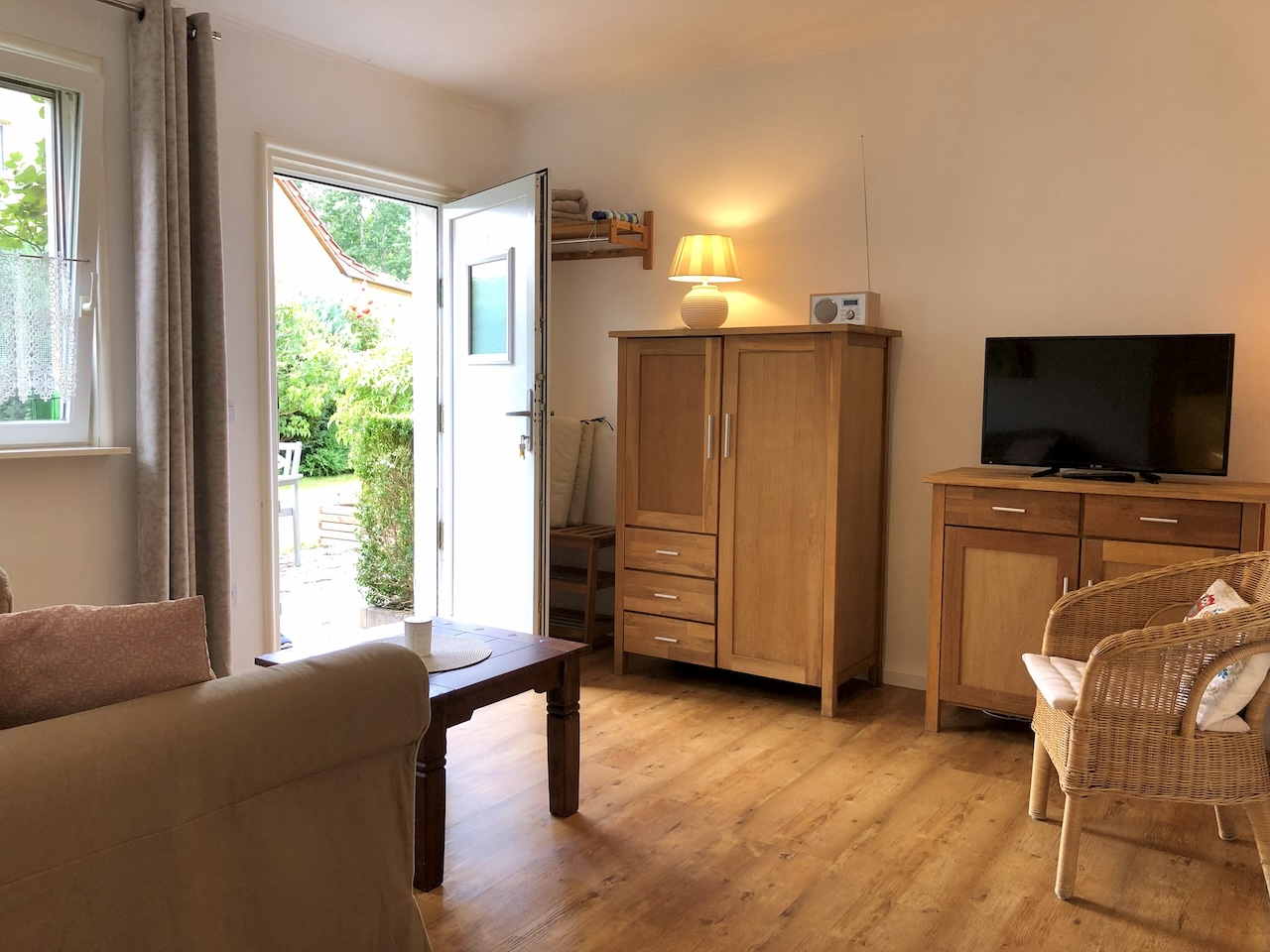 Eingang Zimmer Sassnitz